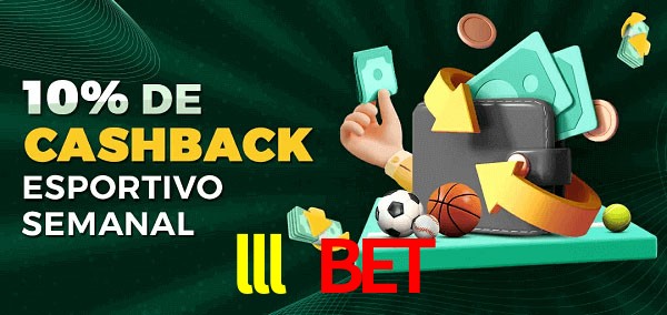 10% de bônus de cashback na lll bet